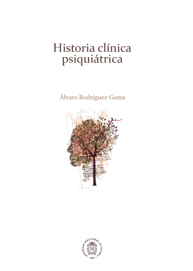 Portada: Historia clínica psiquiátrica
