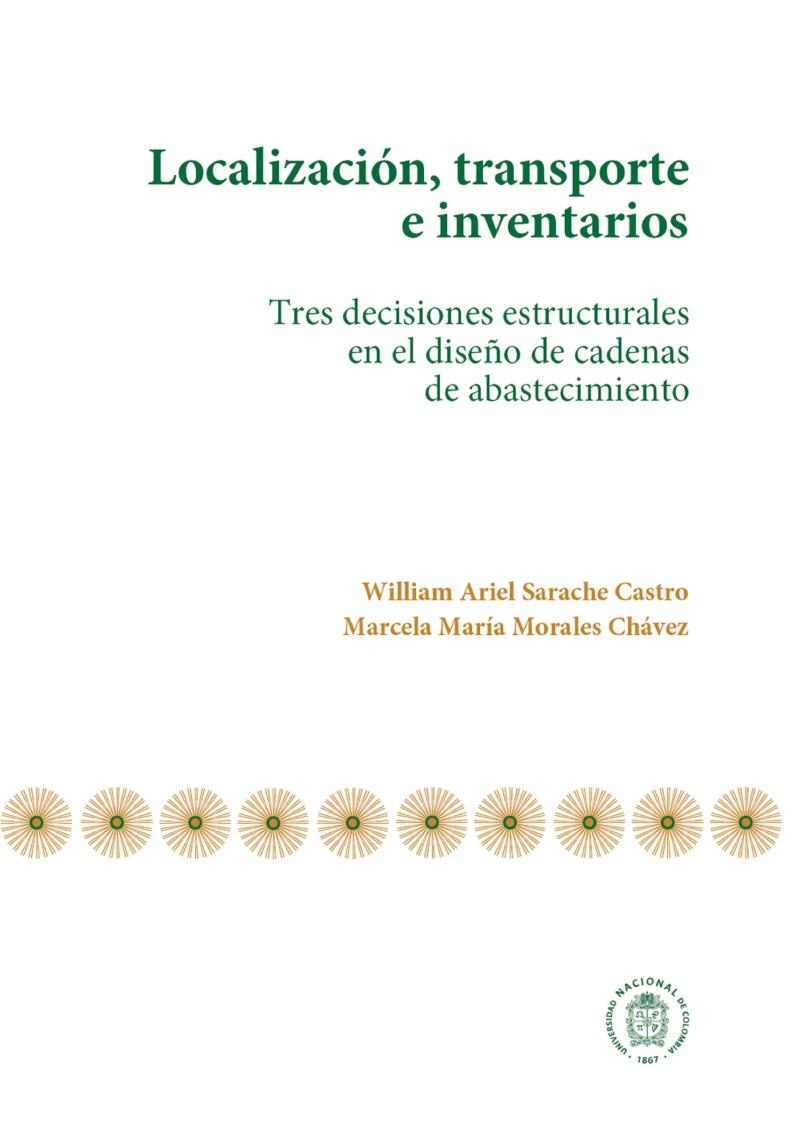Portada: Localización, transporte e inventarios