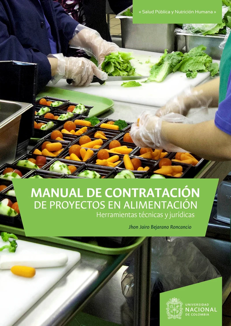 Portada: Manual de contratación de proyectos en alimentación