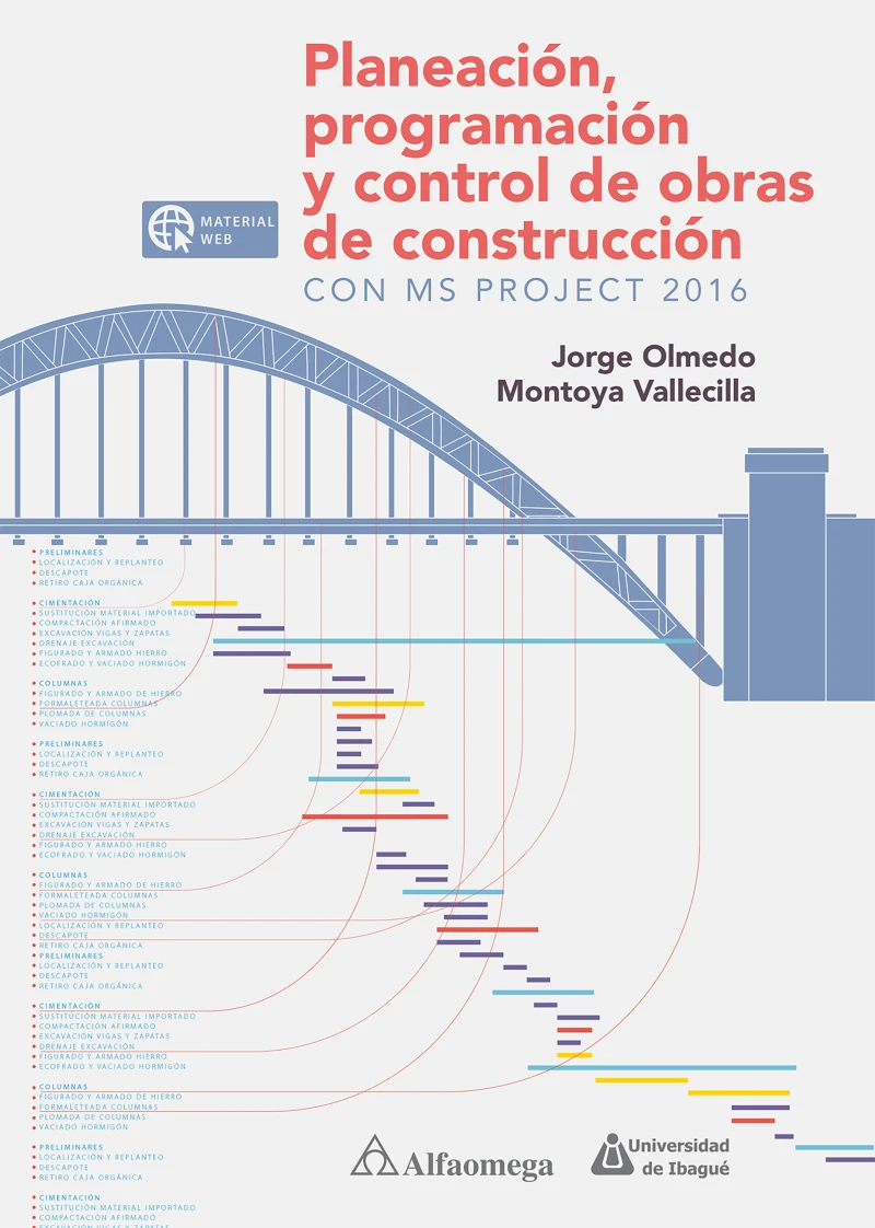 Portada: Planeación, programación y control de obras de construcción