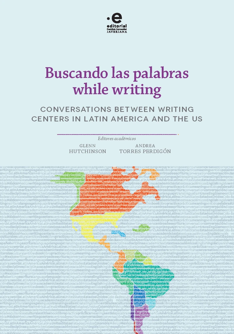 Portada: Buscando las palabras while writing