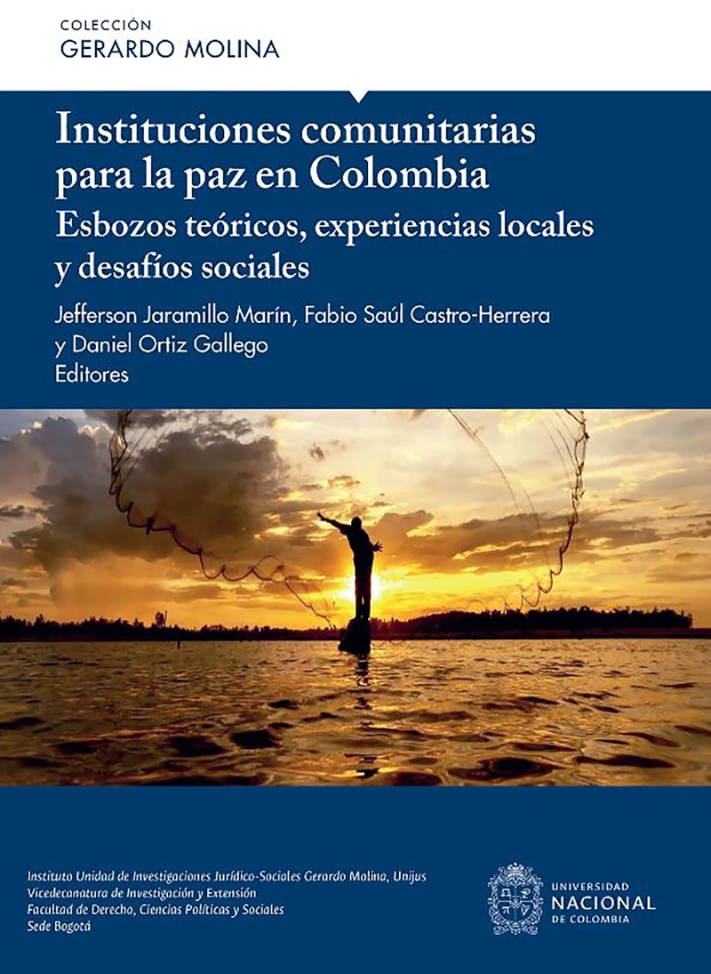 Portada: Instituciones comunitarias para la paz en Colombia