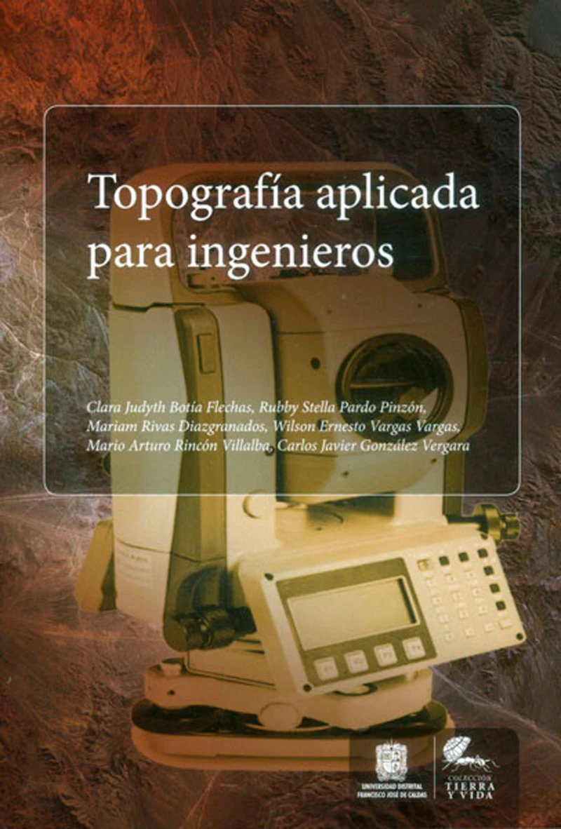 Portada: Topografía aplicada para ingenieros