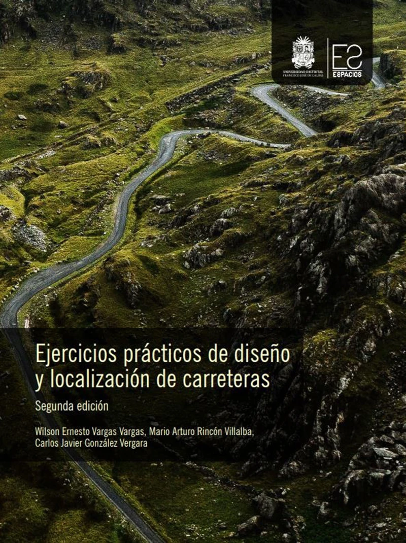 Portada: Ejercicios prácticos de diseño y localización de carreteras