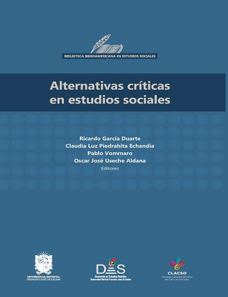 Portada: Alternativas críticas en estudios sociales