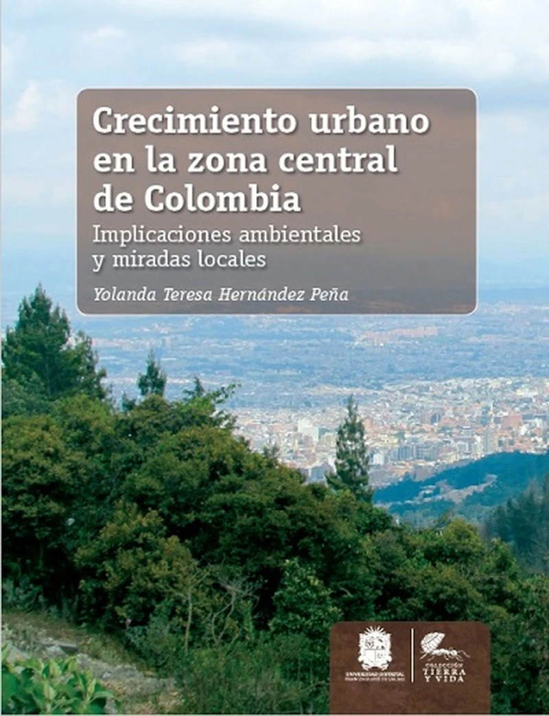 Portada: Crecimiento urbano en la zona central de Colombia