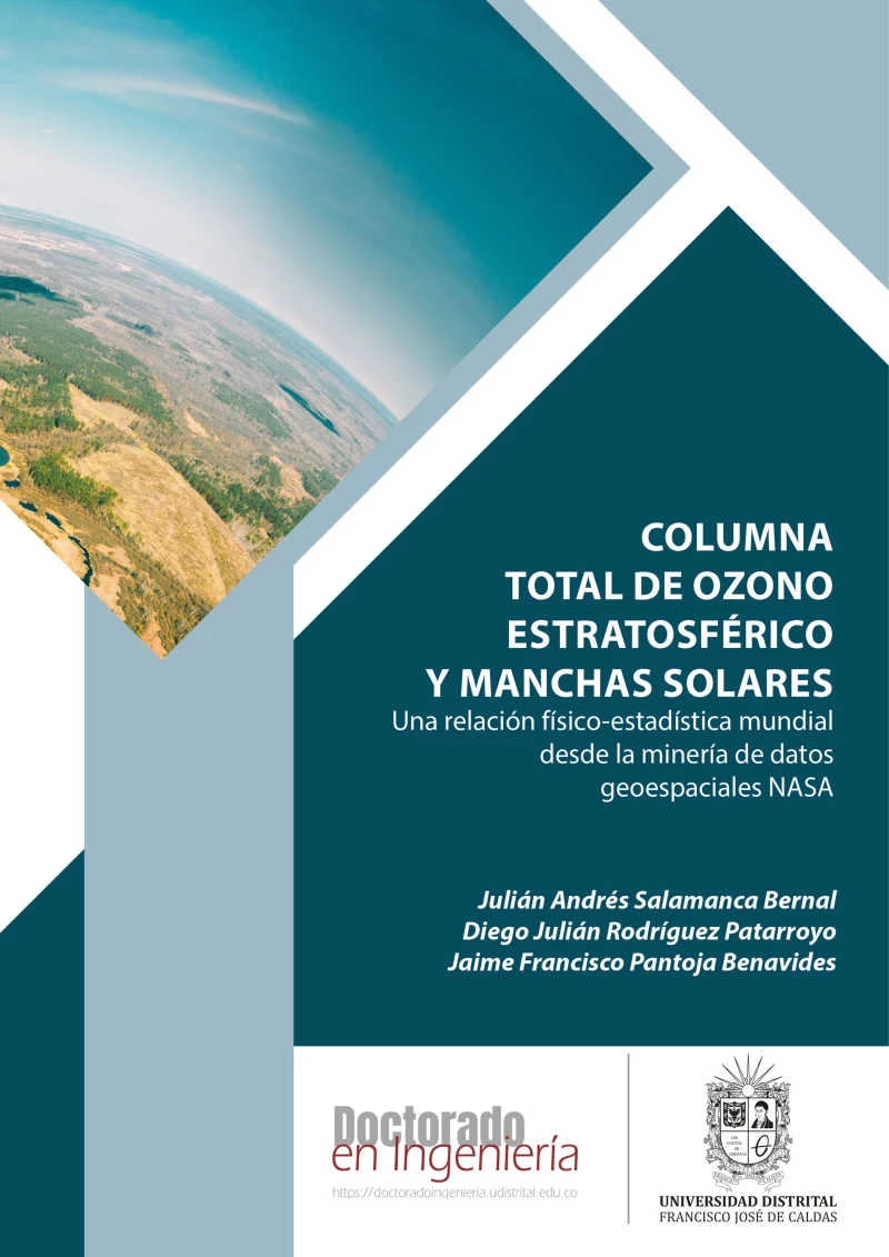 Portada: Columna total de ozono estratosférico y manchas solares