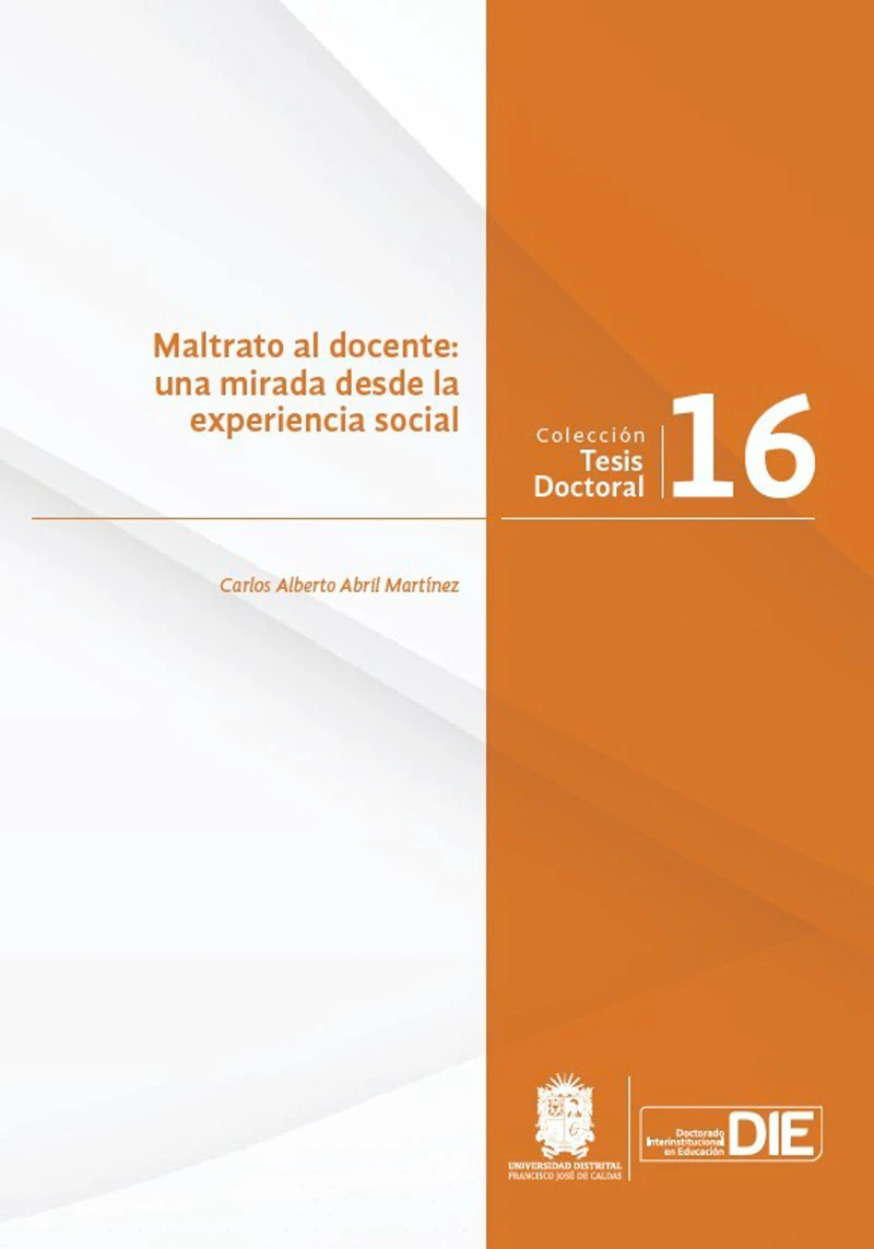 Portada: Maltrato al docente: una mirada desde la experiencia social