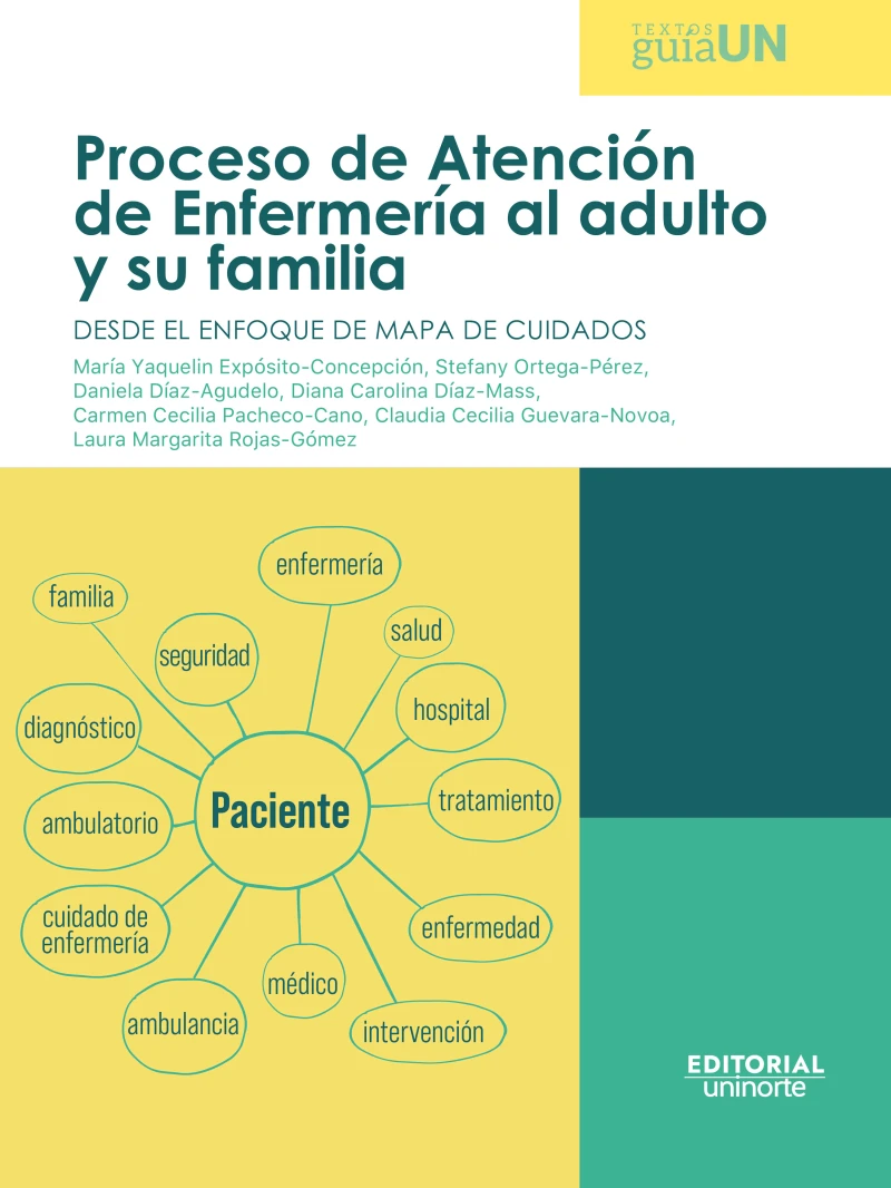 Portada: Proceso de Atención de Enfermería al adulto y su familia: desde el enfoque de mapa de cuidados