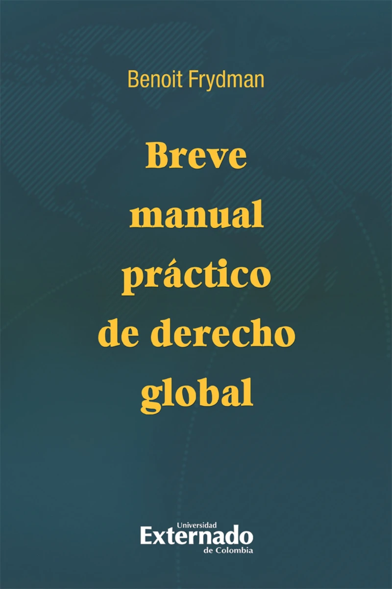 Portada: Breve manual práctico de derecho global