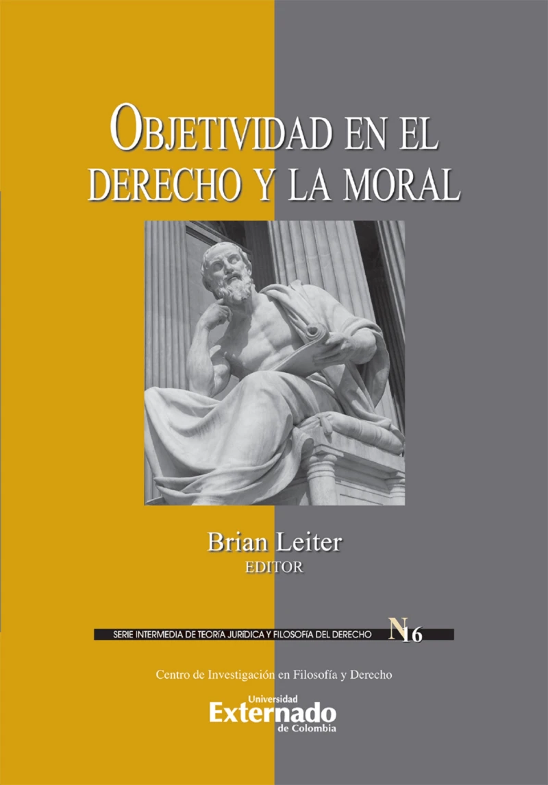 Portada: Objetividad en el derecho y la moral