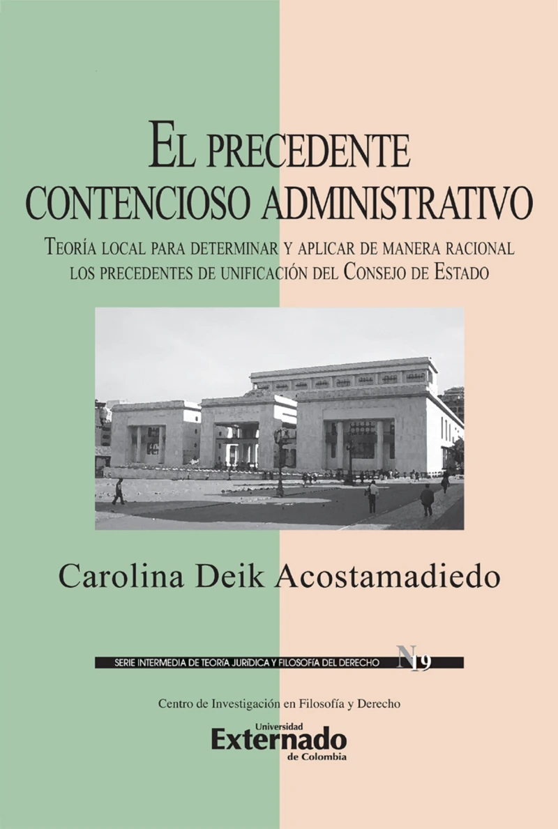 Portada: El precedente contencioso administrativo