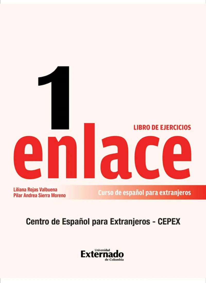 Portada: Enlace 1: Curso de español para extranjeros (Nivel básico) Libro de ejercicios