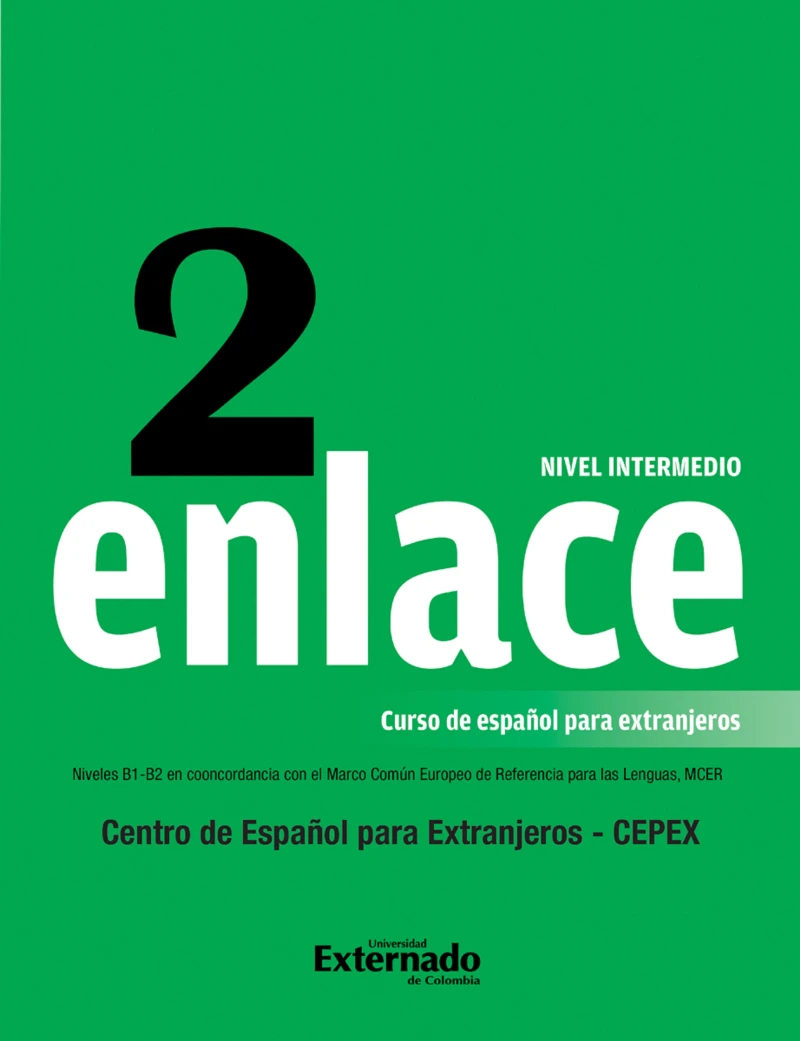 Portada: Enlace 2: Curso de español para extranjeros (Nivel Intermedio)