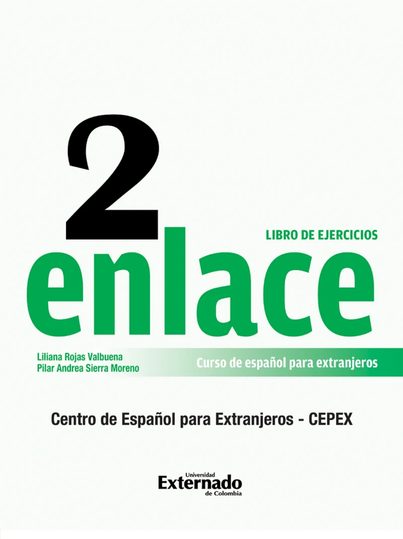 Portada: Enlace 2: Curso de Español para Extranjeros (Nivel Medio) Libro de ejercicios