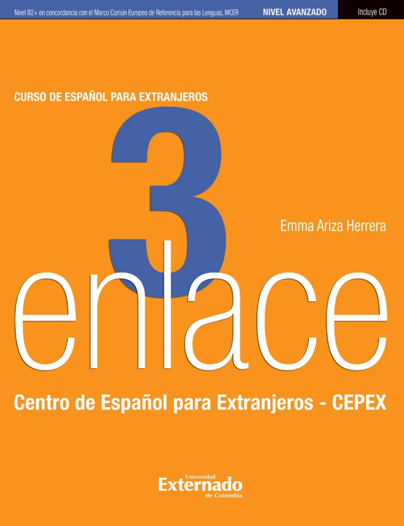 Portada: Enlace 3: Curso de español para extranjeros (Nivel Avanzado)
