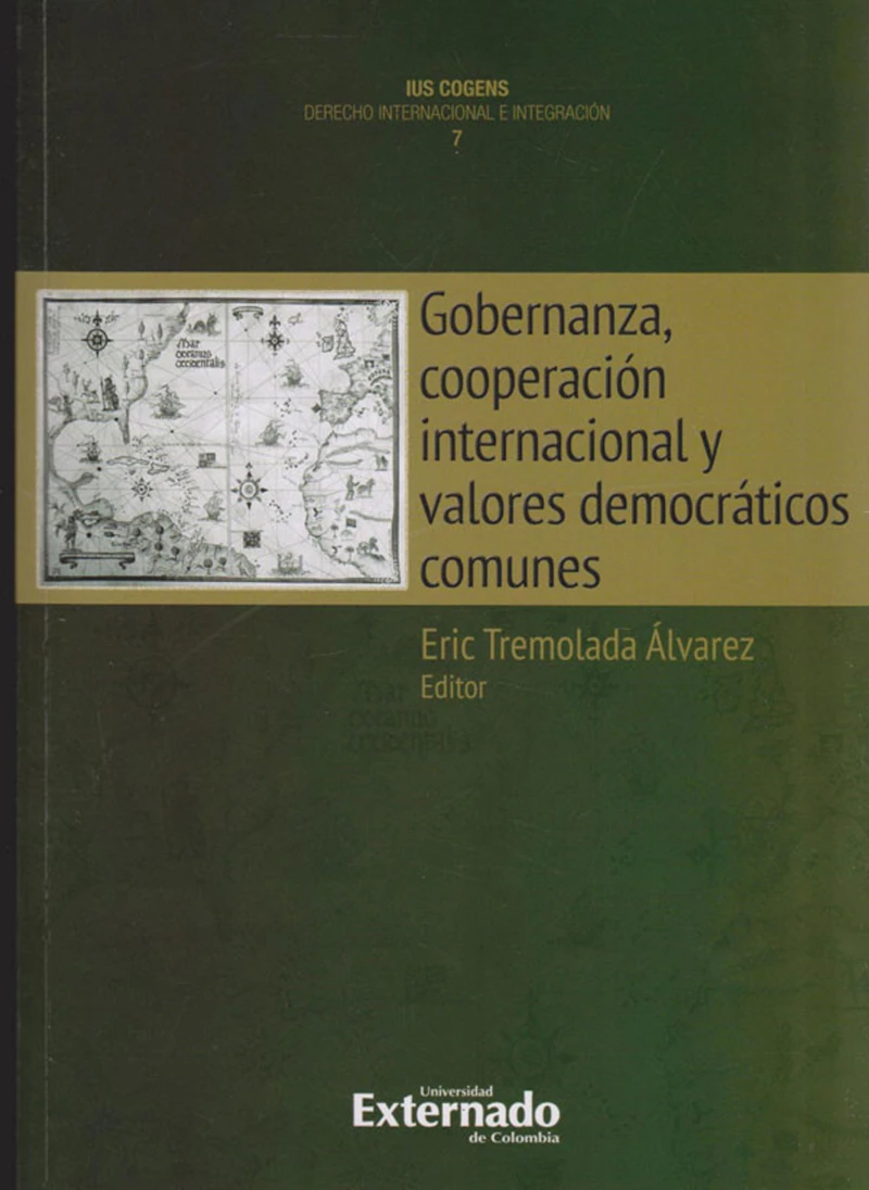 Portada: Gobernanza, cooperación internacional y valores democráticos comunes.