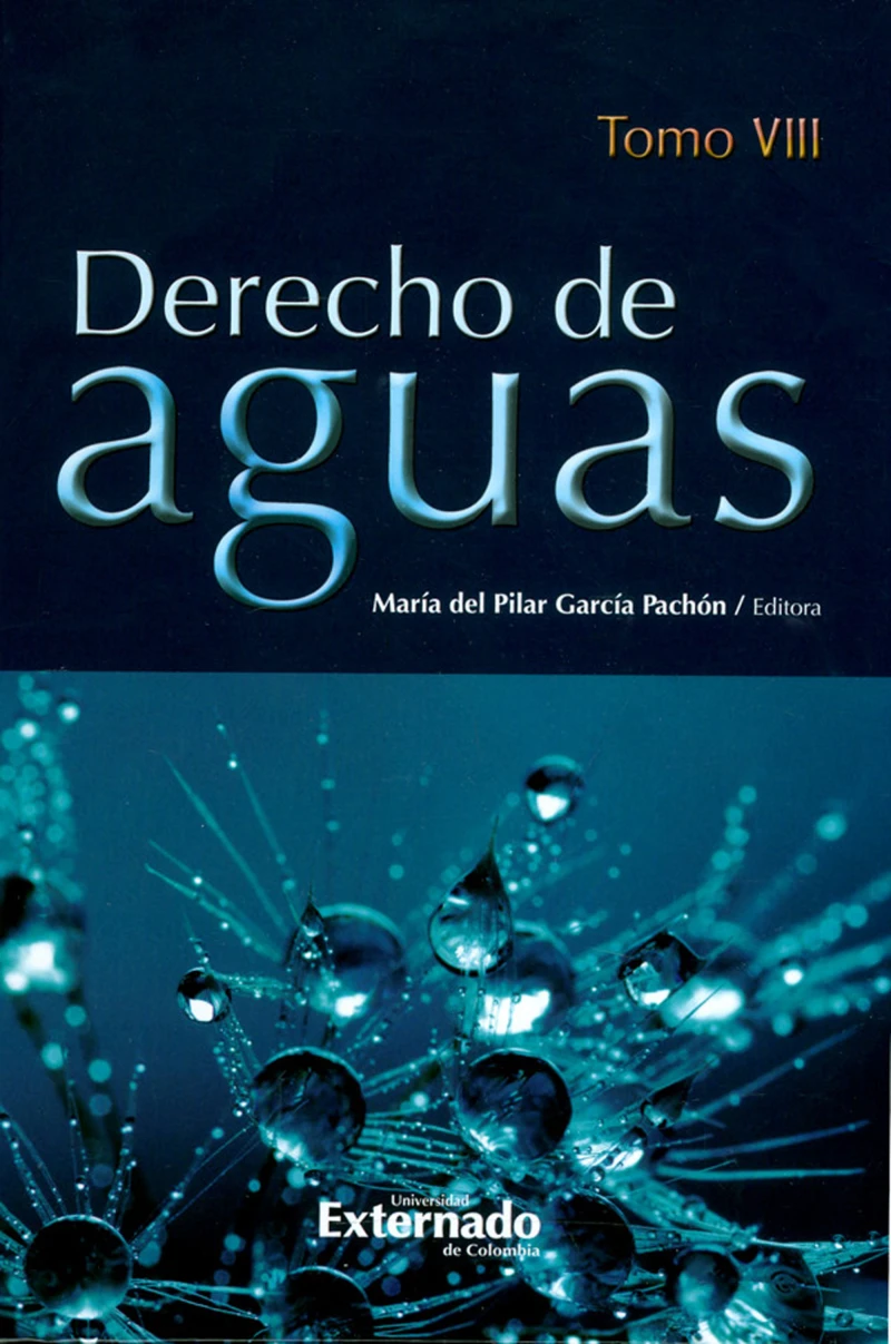 Portada: Derecho de aguas.