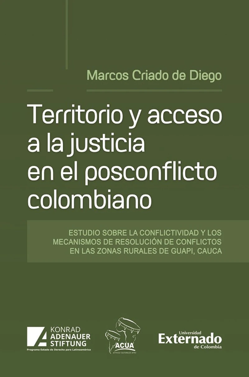 Portada: Territorio y acceso a la justicia en el posconflicto colombiano.