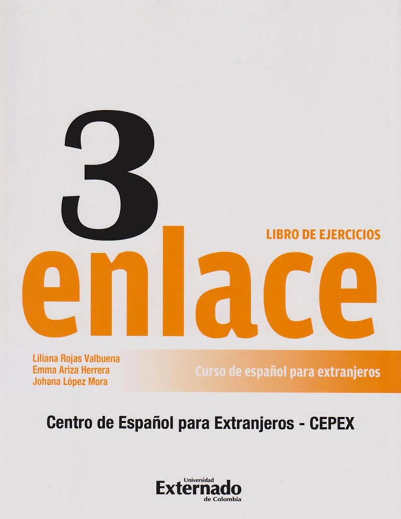 Portada: Enlace 3 Libro de Ejercicios