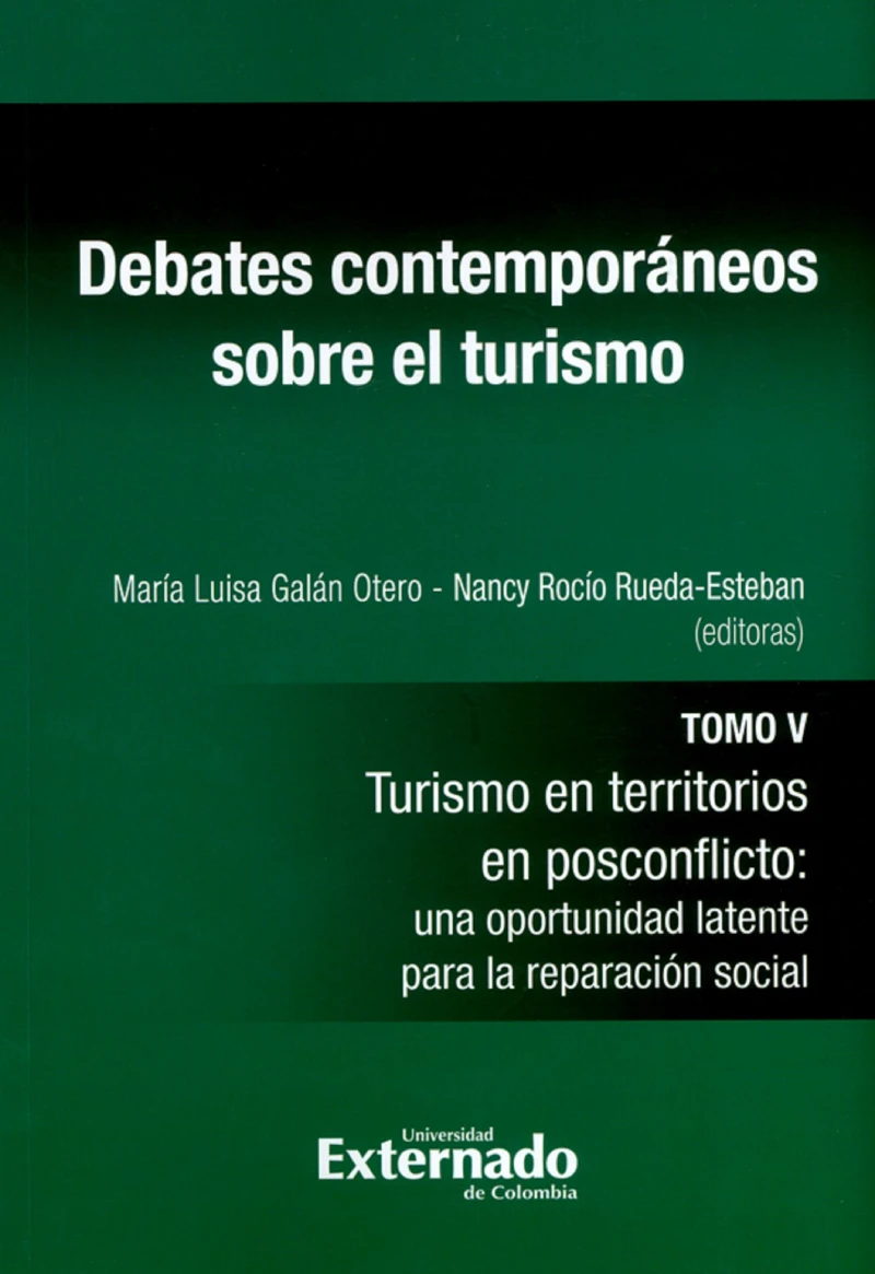 Portada: Debates contemporáneos sobre el turismo - Tomo V