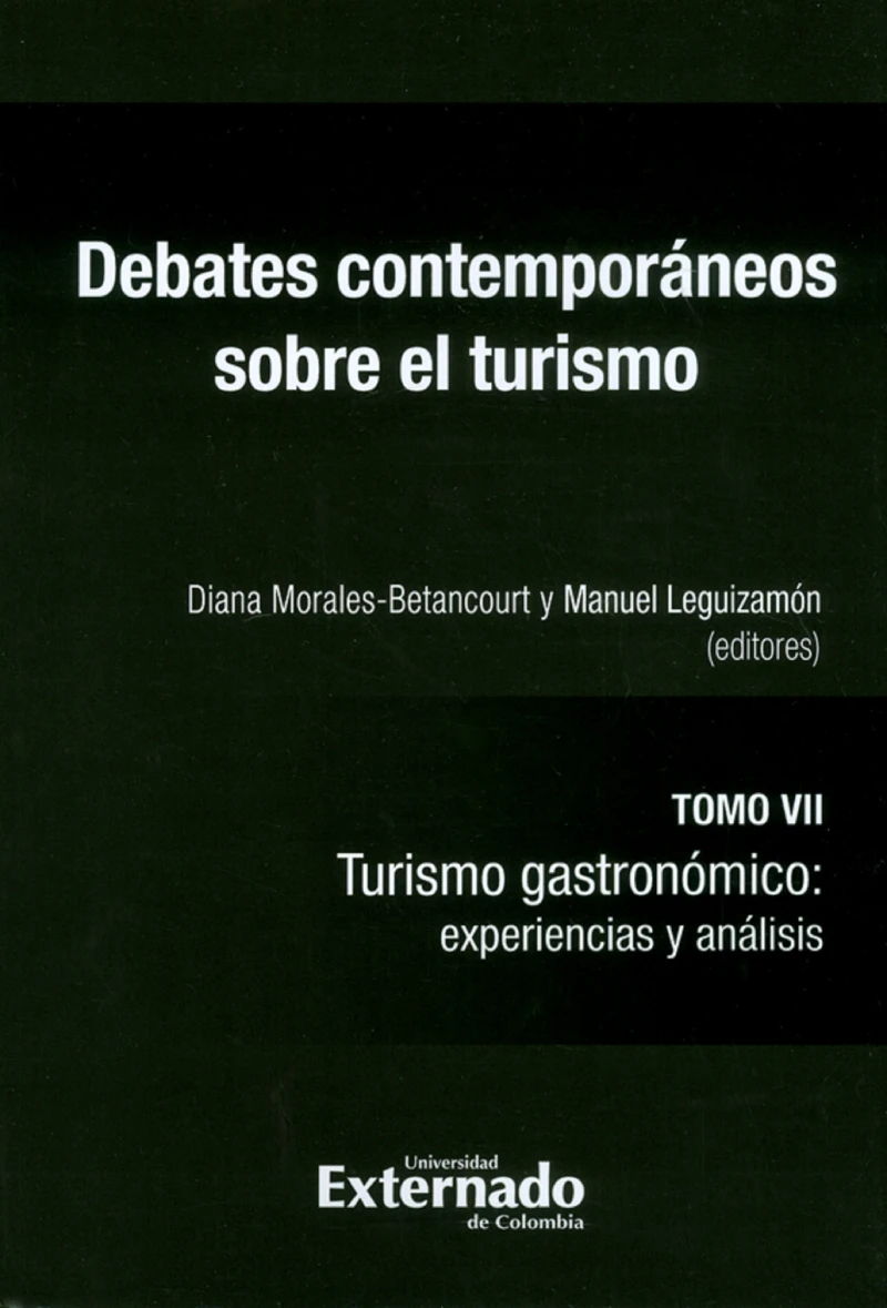 Portada: Debates contemporáneos sobre el turismo Tomo VII