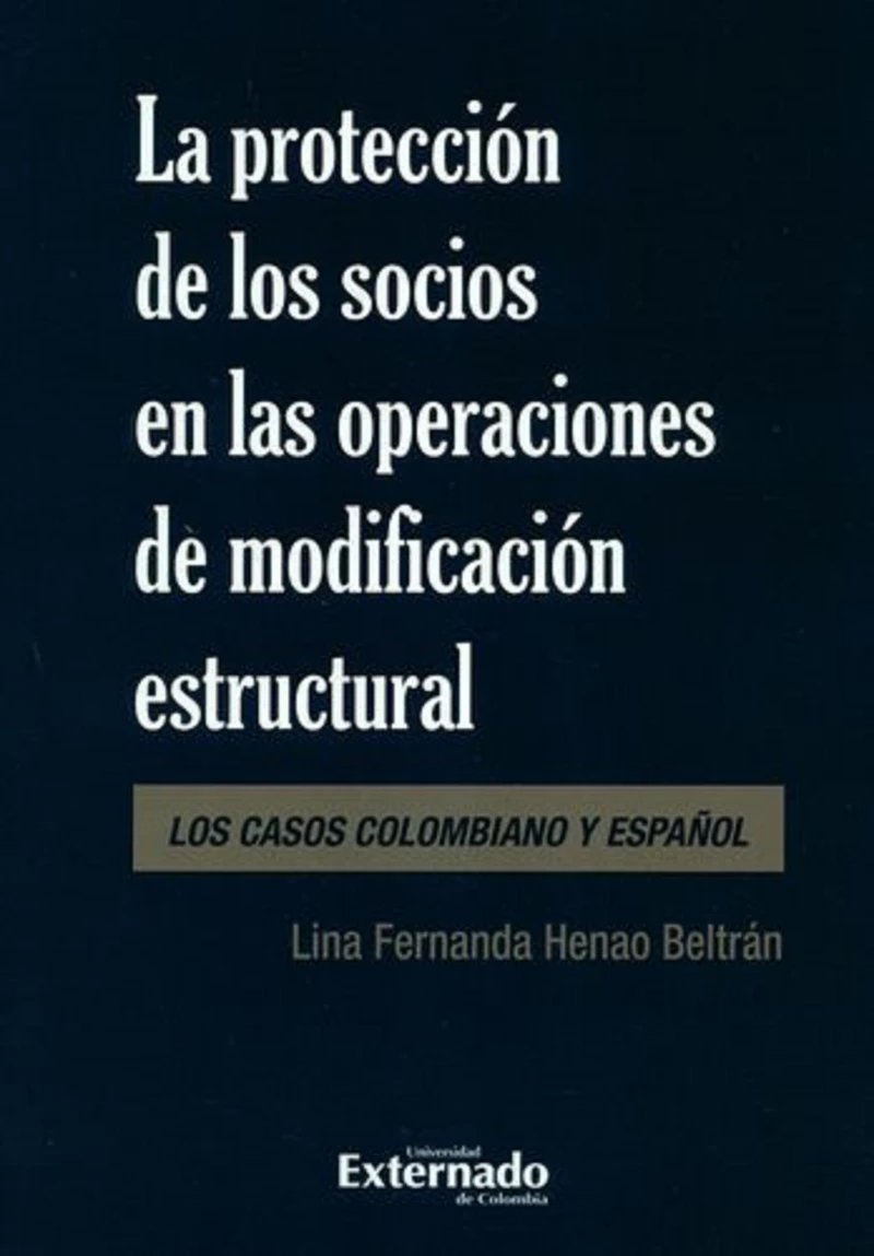 Portada: La protección de los socios en las operaciones de modificación estructural
