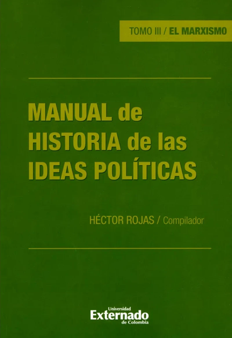 Portada: Manual de historia de las ideas políticas - Tomo III