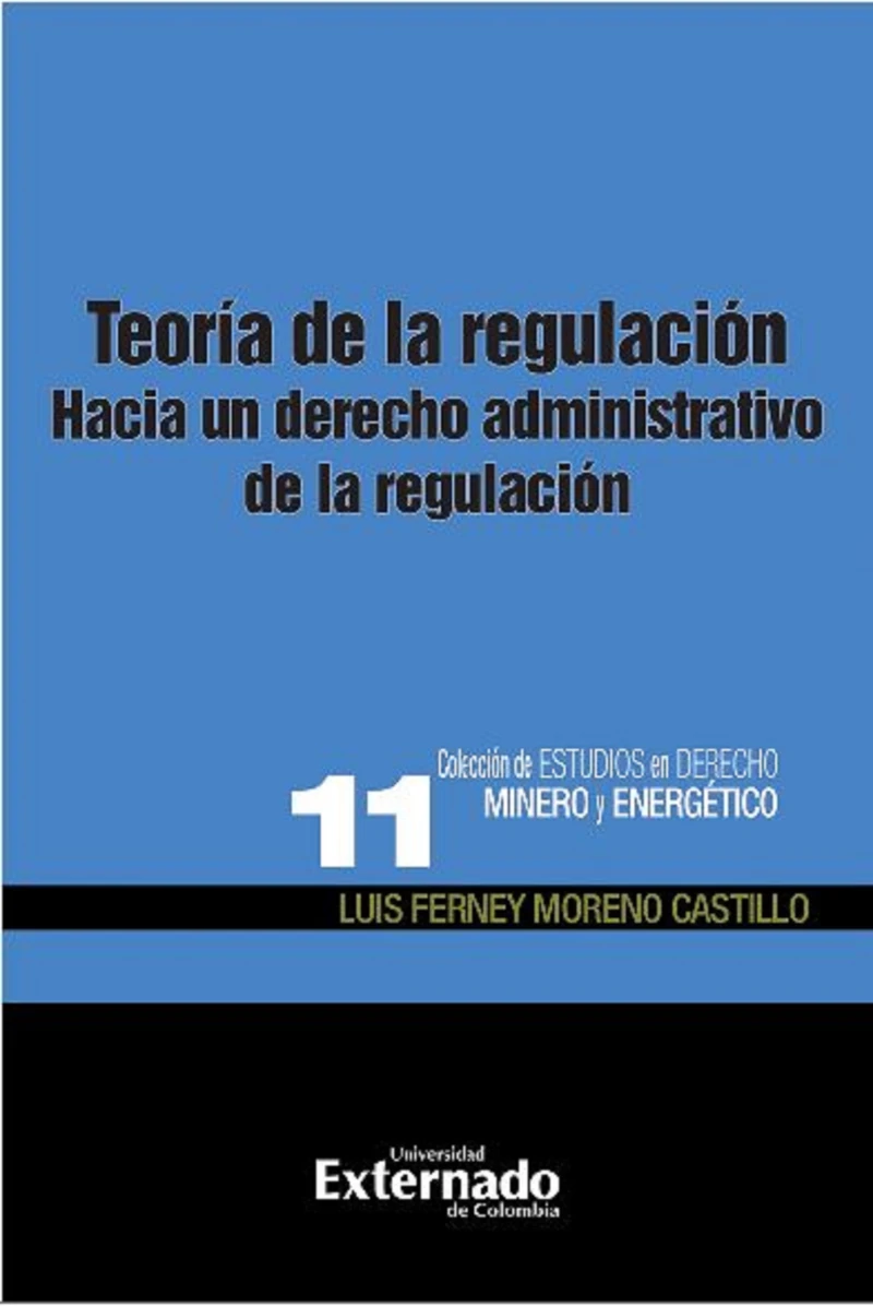Portada: Teoría de la regulación