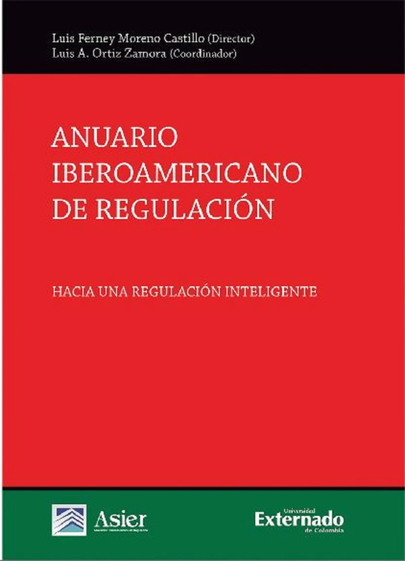 Portada: Anuario iberoamericano de regulación