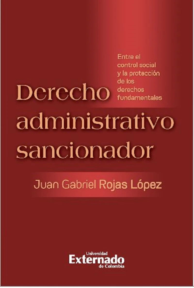 Portada: Derecho administrativo sancionador