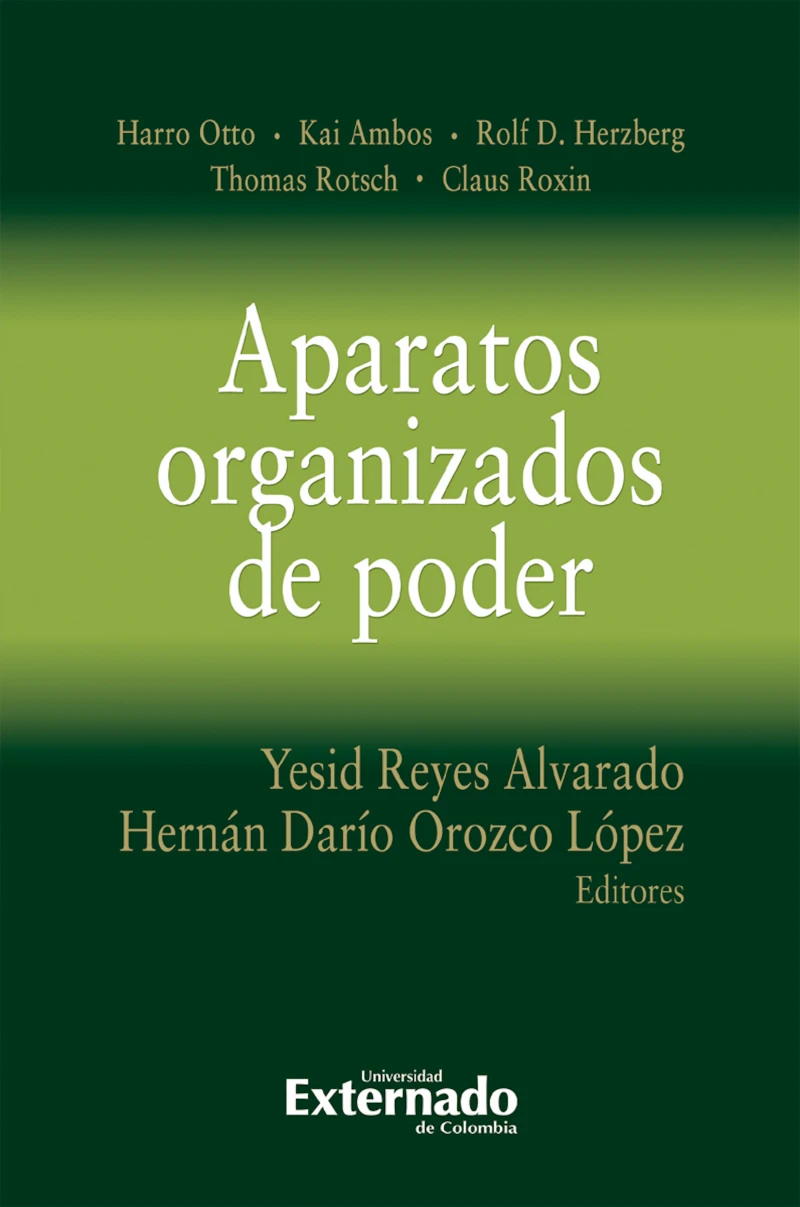 Portada: Aparatos organizados de poder