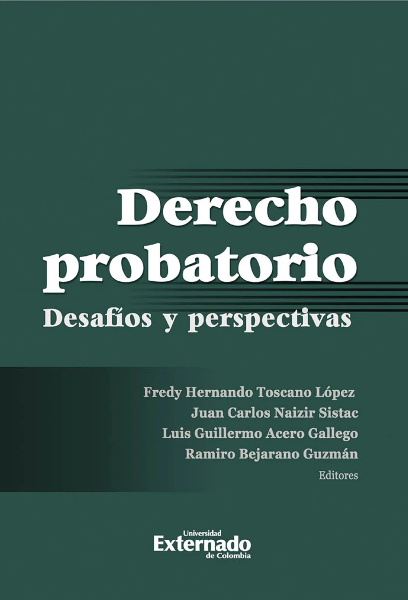 Portada: Derecho Probatorio