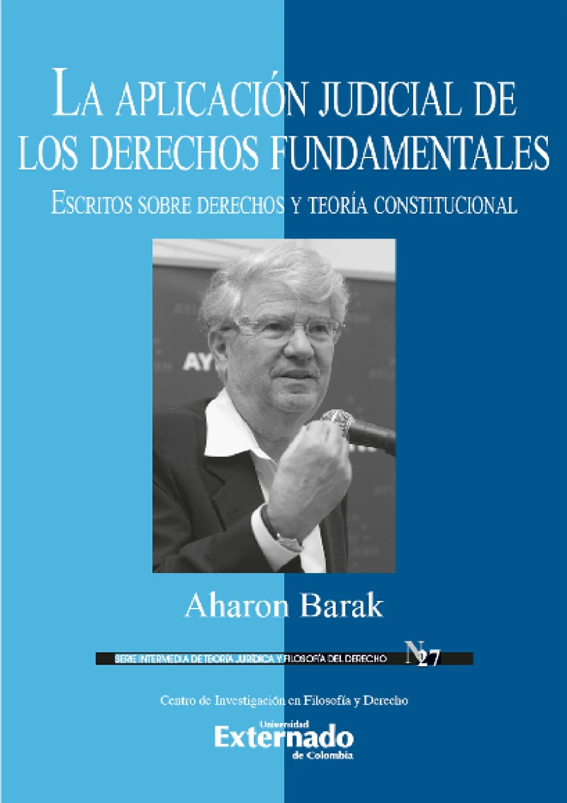 Portada: La aplicación judicial de los derechos fundamentales