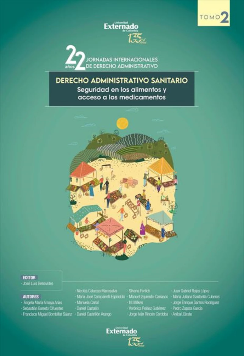 Portada: Derecho Administrativo Sanitario Tomo 2