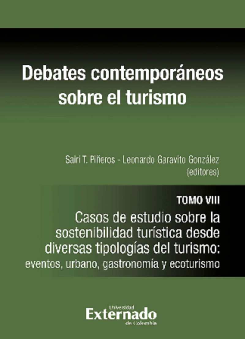 Portada: Debates contemporáneos sobre el turismo Tomo VIII
