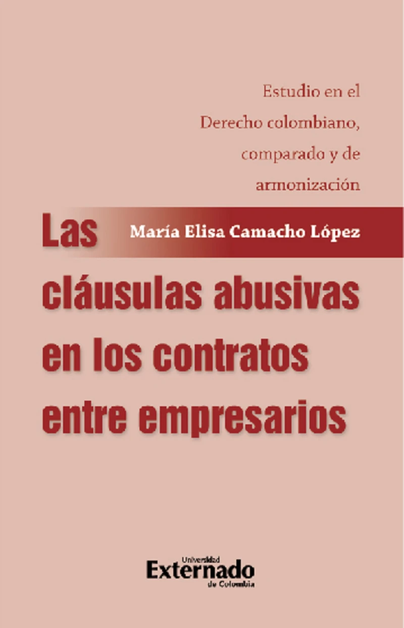 Portada: Las cláusulas abusivas en los contratos entre empresarios