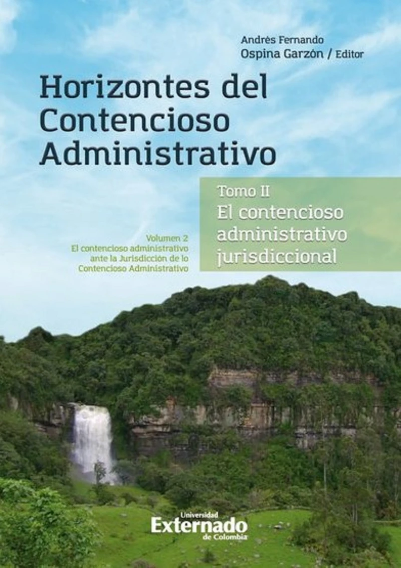Portada: Horizontes del contencioso administrativo