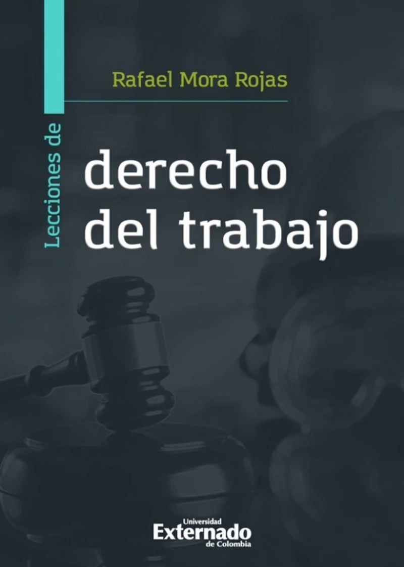 Portada: Lecciones de derecho del trabajo