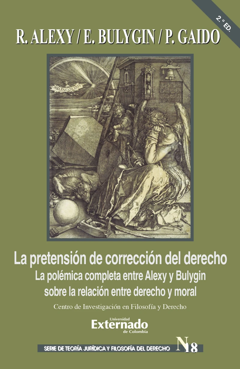 Portada: La pretensión de corrección del derecho