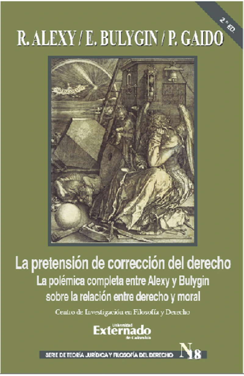 Portada: La pretensión de corrección del derecho