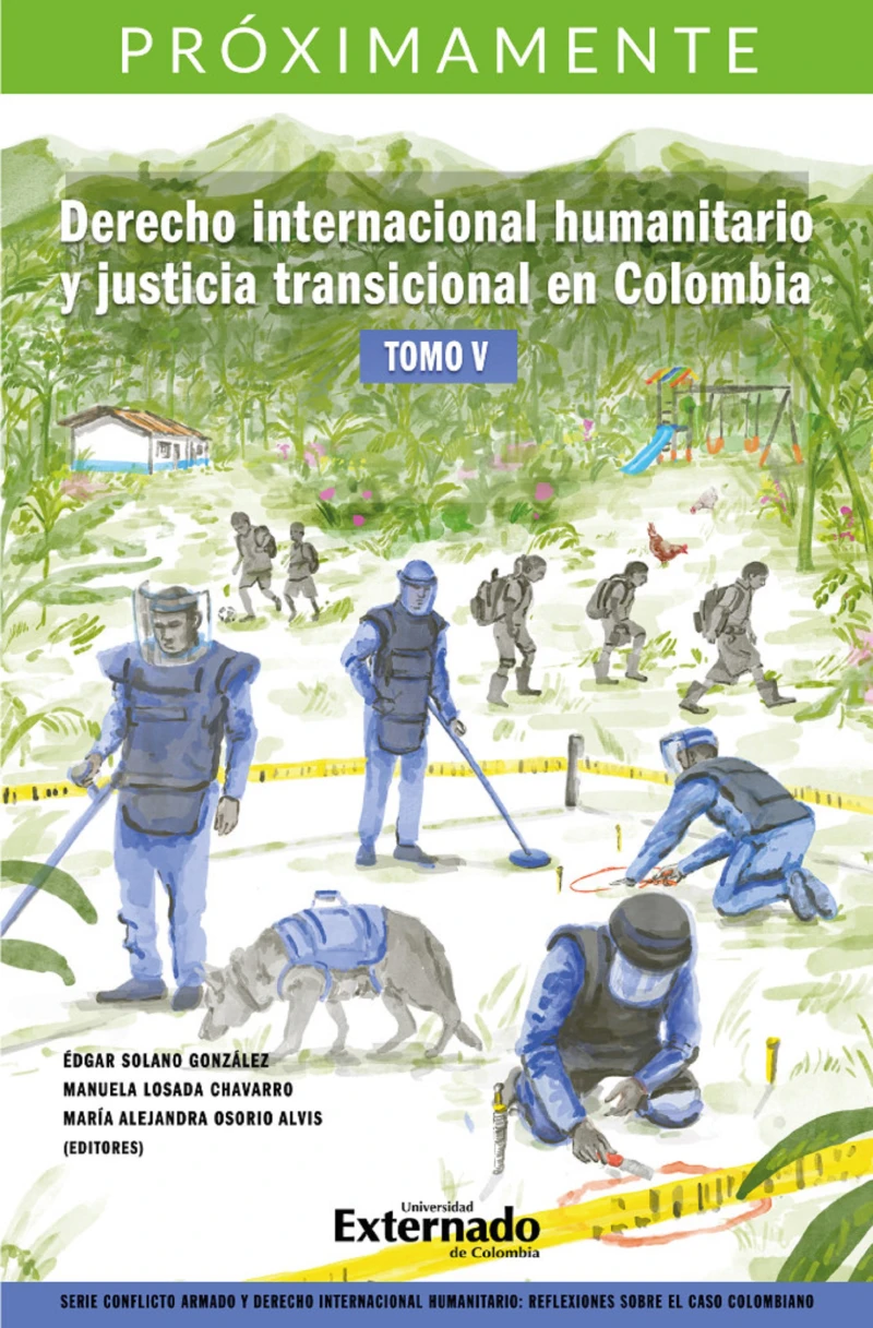 Portada: Derecho internacional humanitario tomo V