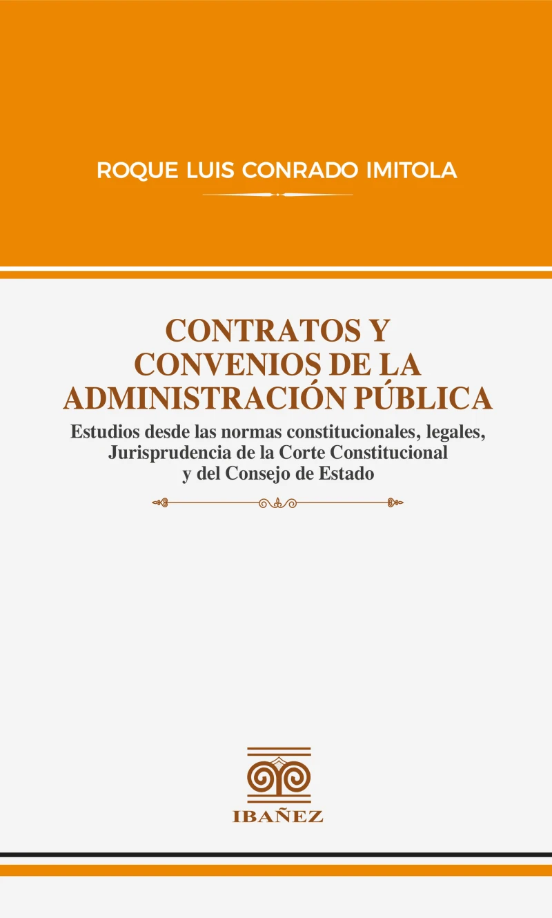 Portada: Contratos y convenios de la administración pública