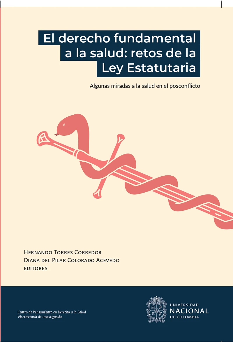 Portada: El derecho fundamental a la salud: retos de la Ley Estatutaria
