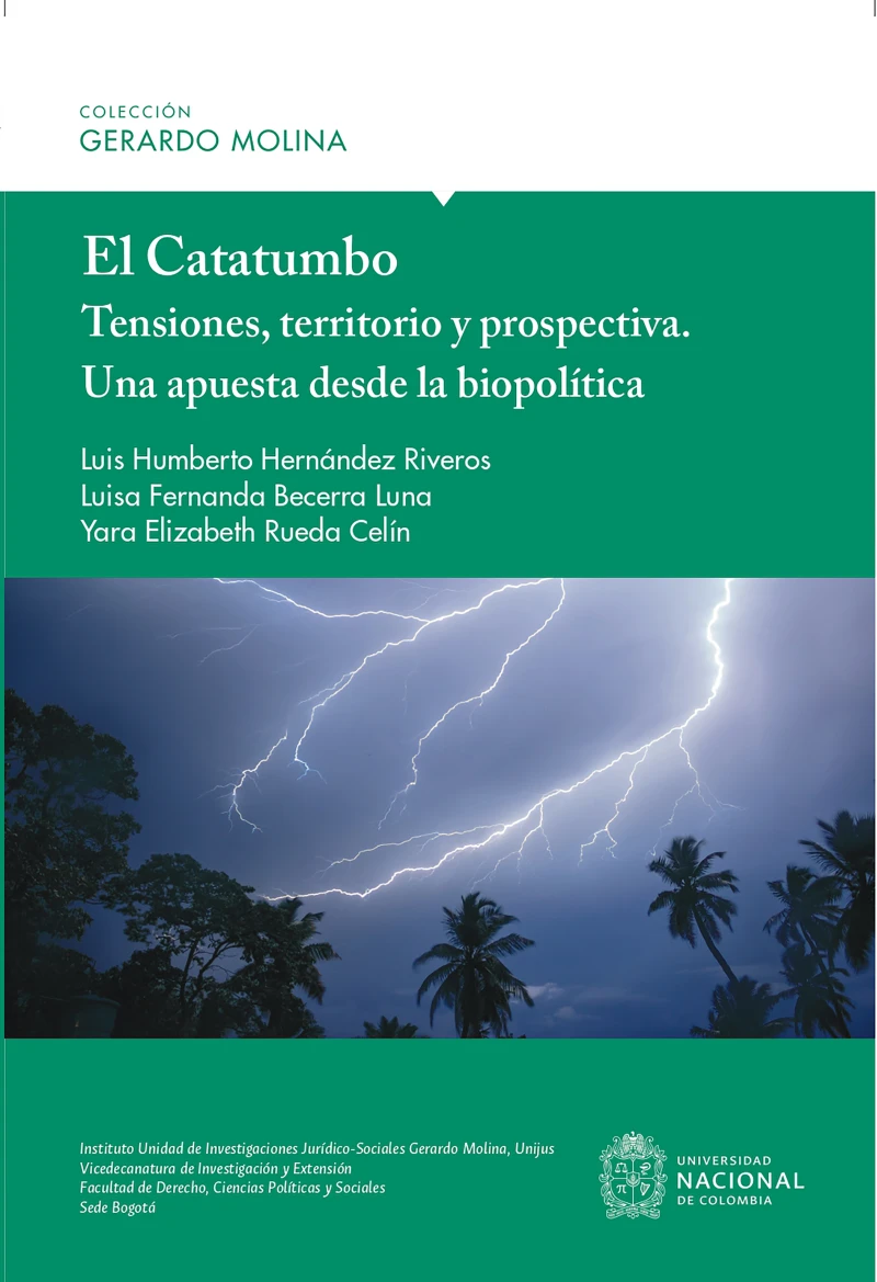 Portada: El Catatumbo: Tensiones, territorio y prospectiva - Una apuesta desde la biopolítica