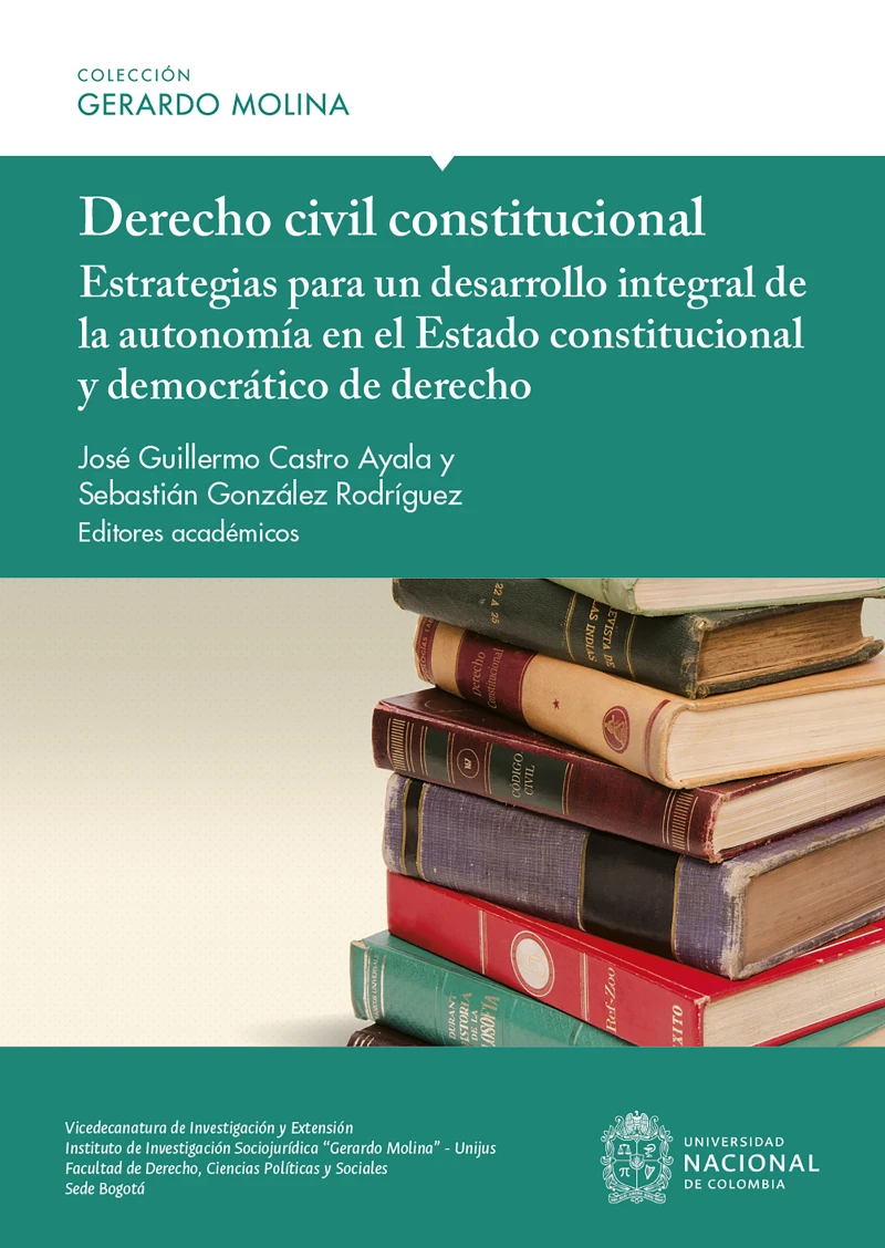 Portada: Derecho civil constitucional