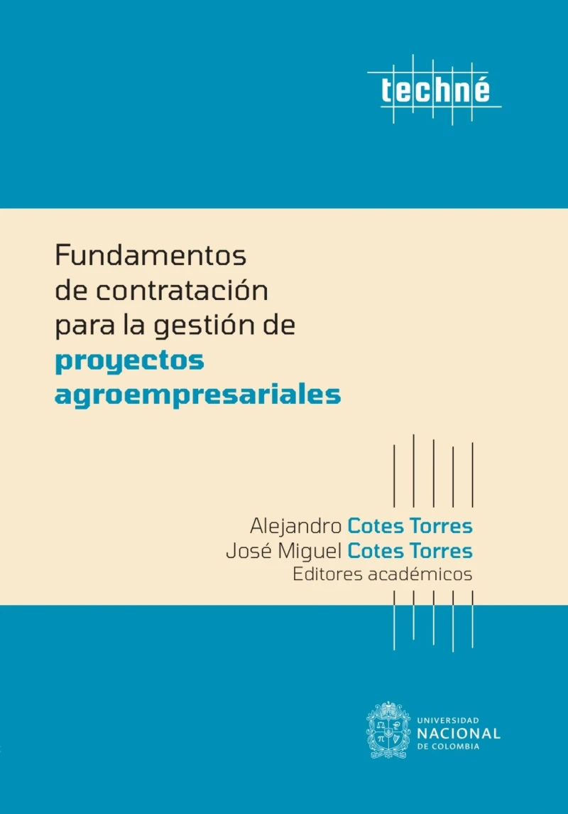 Portada: Fundamentos de contratación para la gestión de proyectos agroempresariales