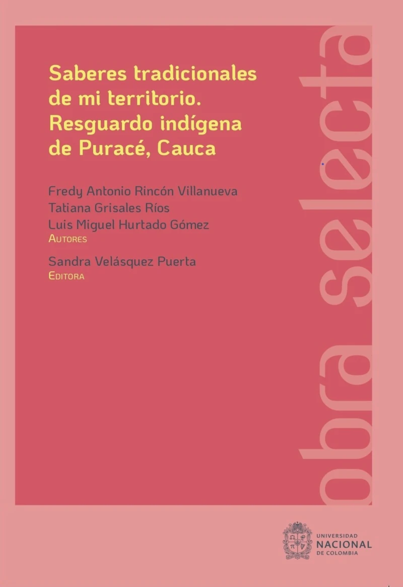 Portada: Saberes tradicionales de mi territorio