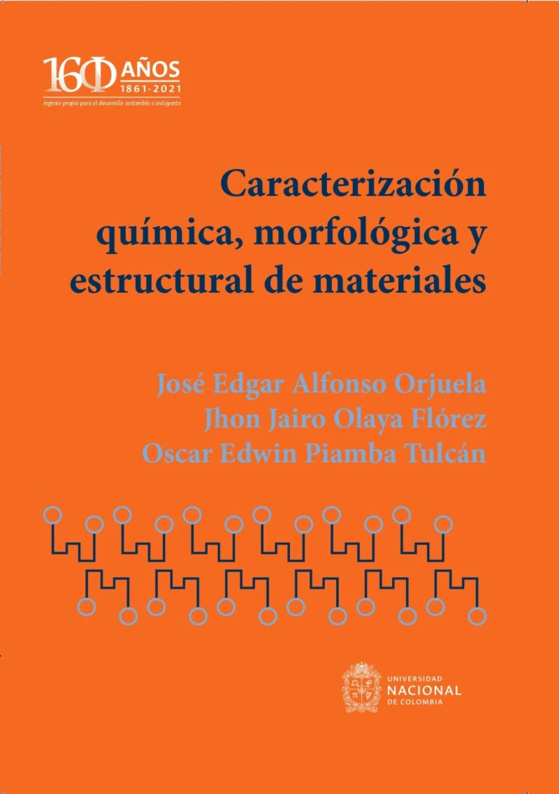 Portada: Caracterización química, morfológica y estructural de materiales