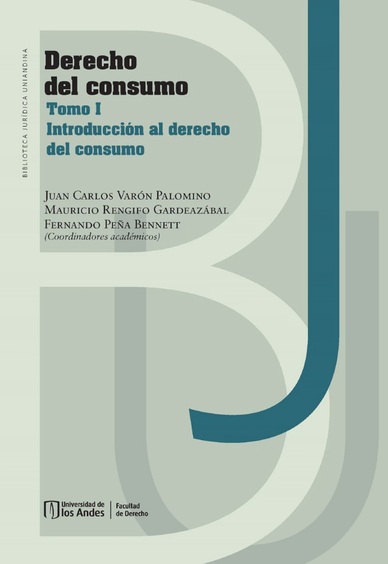 Portada: Derecho del consumo. Tomo I, Introducción al derecho del consumo